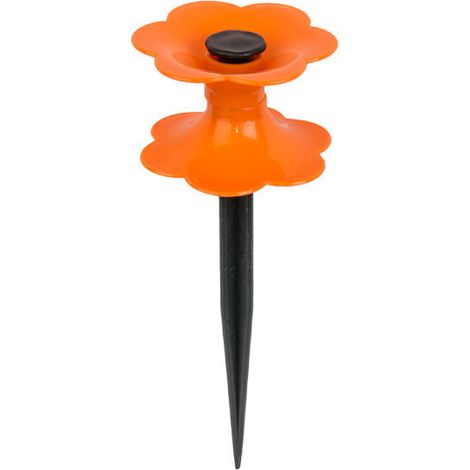 Guide pour tuyau d'arrosage FLEUR (Lot de 3 Pièces)