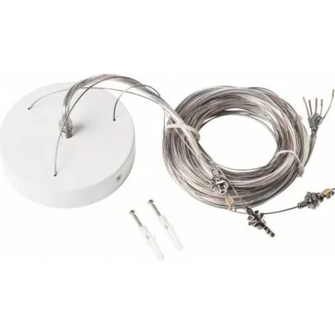 SLV 101950 Kit sospensione 5m - 220V - 10A - Bianco
