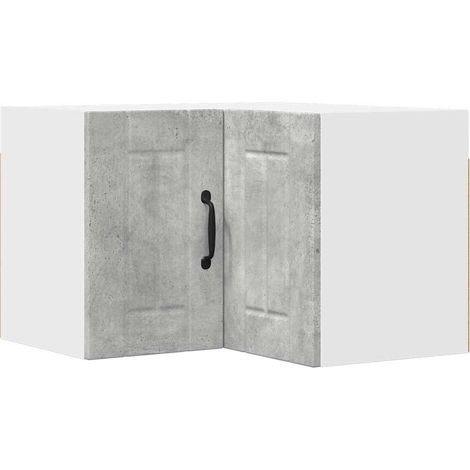Meubles de Rangement,Armoire de cuisine Gris béton 57 x 57 x 40 cm Bois d'ingénierie CFW121575 (1/5)