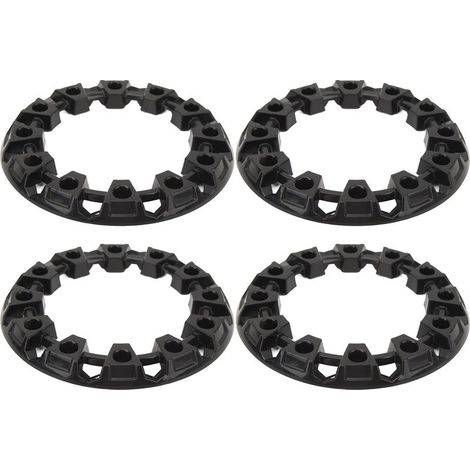 4 enjoliveurs de roue universels pour quad et karting 6 pouces (diamètre extérieur : env. 170 mm / 6,7 pouces, diamètre intérieur : env. 110 mm / 4,3 pouces) (1/5)