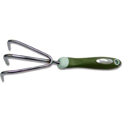 Pluvia Handgrubber mit 3 Zinken und Stiel 2007