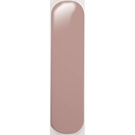 Carrelage mural faience effet graphique GRACE - Ovale 30x7.5cm Rose - Brillant / Poli - boîte de 0.45 m2 - Gioia Materia