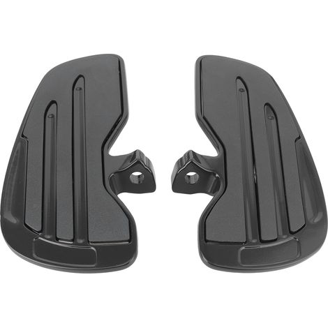 Repose-pieds avant aluminium pour Indian Scout Sixty Bobber 2015-2021, planches noires mates ou brillantes, kit de 2 pièces. (1/5)
