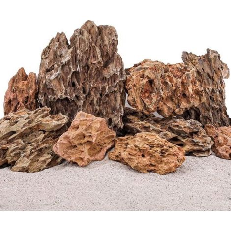 Aquarium Natursteine Drachensteine 10kg Mix Größe S bis XL