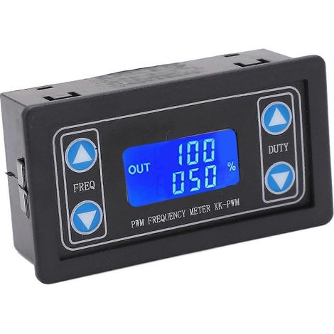 Signalgenerator mit ABS-Gehäuse, automatischer Funktionsgenerator mit LCD-Bildschirm für PWM-Dimmung 3,3 V–30 V