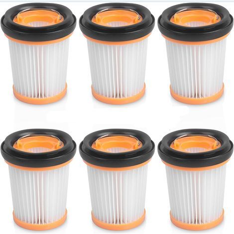 6 Filtres Lavables WV220 pour Shark WandVac WV200, WV201, WV205 (1/4)