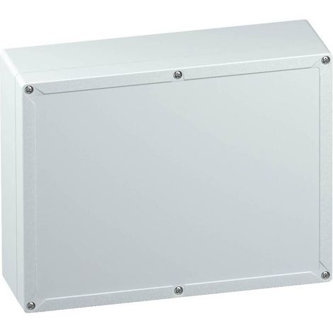 [GEBRAUCHT] B-Ware Spelsberg Installationsgehäuse Verteilerkasten Kunststoff ABS Lichtgrau RAL 7035 (1/2)
