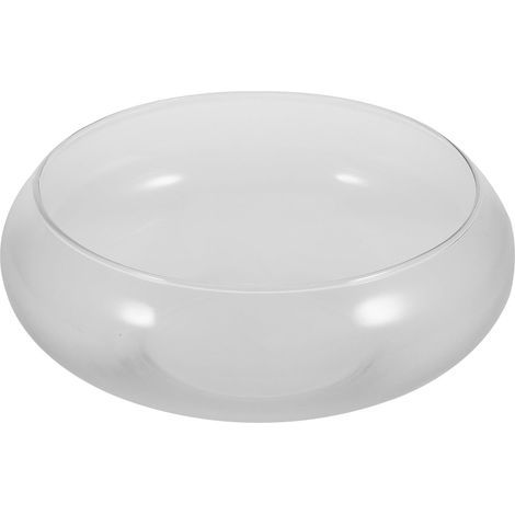 runde Glasvase mit weiter Öffnung, Hydrokultur-Terrarium, Sukkulente, Raumdekoration für Büro, Zuhause, Hochzeit (1/5)