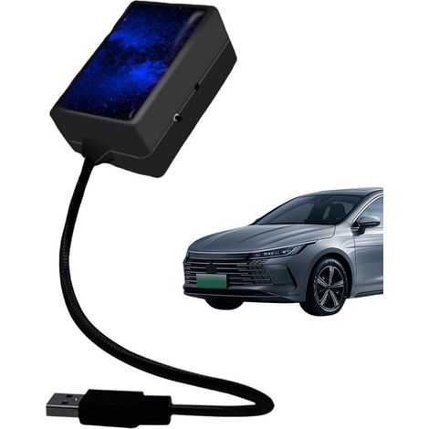 Lámpara de proyección LED Star Night，proyector de estrellas USB，lámpara de techo romántica para interiores，techo y dormitorio (1/5)