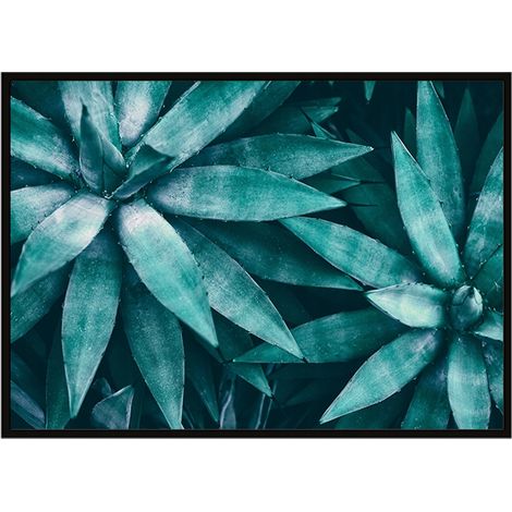 QUADRO INCORNICIATO 53x73 cm Foglie P1118 (1/3)