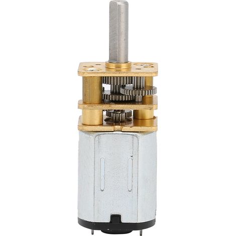 Moteur à engrenages réducteur 12FN20 DC6V 200 tr/min, mini moteur CC en acier inoxydable (1/5)
