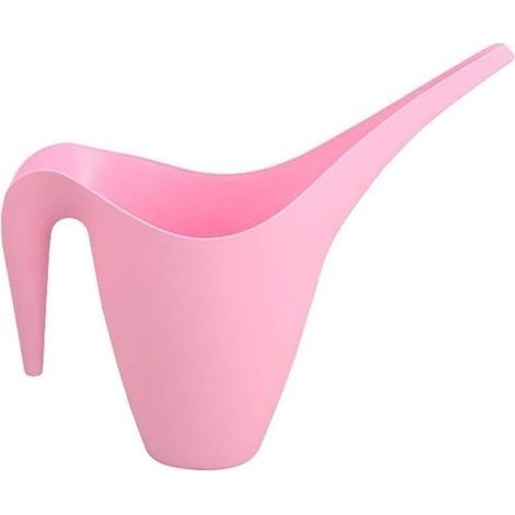 Haute Talons Arrosoir Long Bec arrosoir arrosoir en Plastique Bouilloire Arrosoir for Jardin Plantes et de Fleurs, 1L (Color : Pink) (1/5)