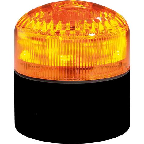 Combiné balise/sirène RS PRO, lentille Ambre à LED, 12 24 V ( Prix pour 1 )