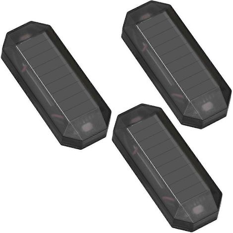 LED-Solar-Warnleuchte, Nacht-Sicherheits-Simulationsalarm, drahtlose Diebstahlwarnleuchte, Blitzlicht-Attrappe (1/5)