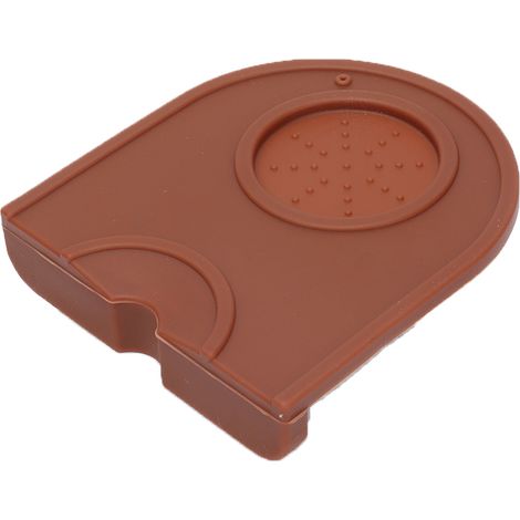 Tapis de Tassage Anti-Dérapant en Silicone Doux - Matériau Inoffensif pour Café Maison Marron (1/5)