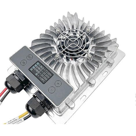 MPPT-Solarladeregler mit LCD-Bildschirm, effizientes Photovoltaik-Abwärtsmodul, einstellbare Spannung von 20 bis 85 V (1/5)