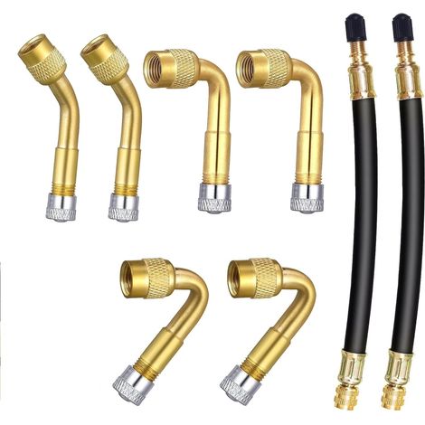 Jeu de 8 tiges métalliques pour valves de soupape commande par image. - Jeu de 8 tiges métalliques pour valves de soupape commande par image. (1/5)
