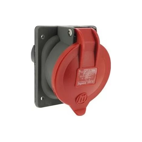 Legrand 052920 Hypra fixed unified center distance socket 32A 380V 3P+N+E