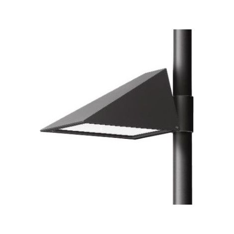 Luminaire tête de mât 350x585x600mm graphite pour lampe tubulaire iodure E27 150W max (non incl) HST-MF IP66 BEGA 7984