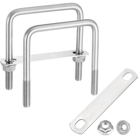 2 Jeux De 4-3/4 Pouce Longueur 304 Acier Inoxydable Automobile (1/5)
