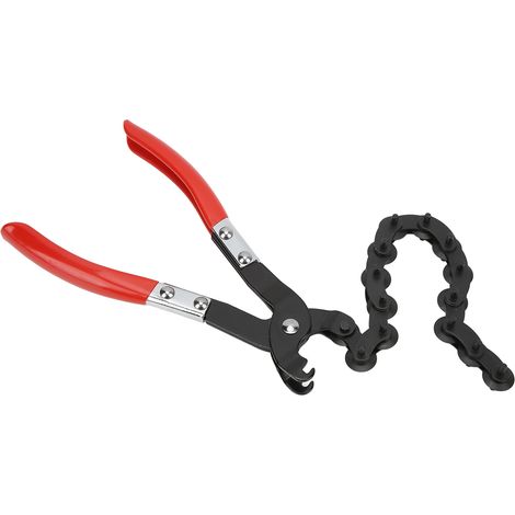 Chaîne de coupe universelle inox 23.5cm pour tuyau cuivre PVC et échappement auto
