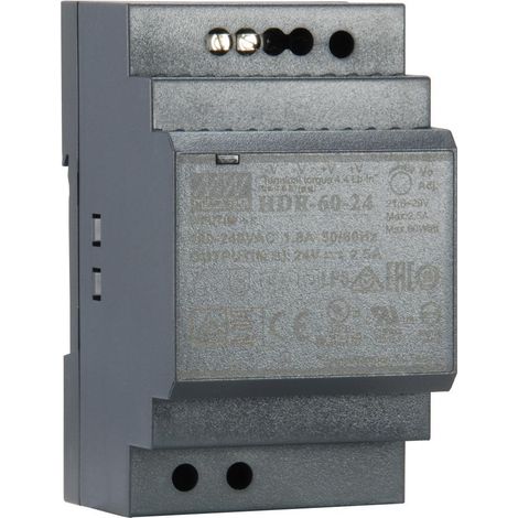 POW-2421 Alimentation industrielle, 60W, 24V DC (1/5)