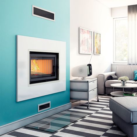 Wasserführender Kamineinsatz KRATKI AQUARIO O 16 kW Ø 200 (1/5)