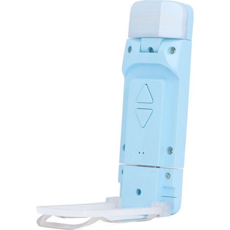 Ansteckbare LED-Leseleuchte, USB-aufladbar, 3 Farbmodi, faltbare Buchlampe für Reparaturen, Lesen, Schmuckinspektion, Reisen (BLAU) (1/5)