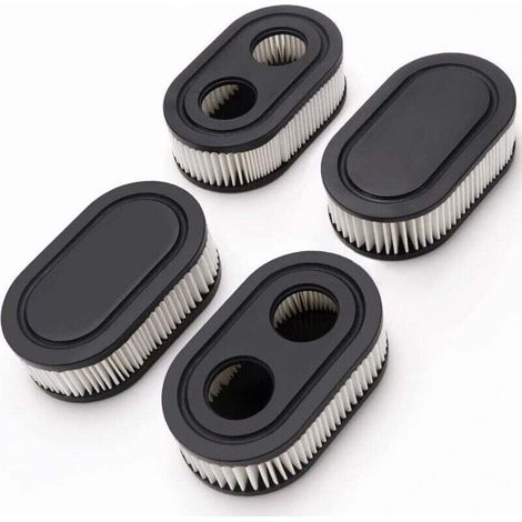 4 Pièces Filtre à Air Tondeuse à Gazon Compatibles avec Briggs & Stratton 798452 593260 Moteur (1/4)