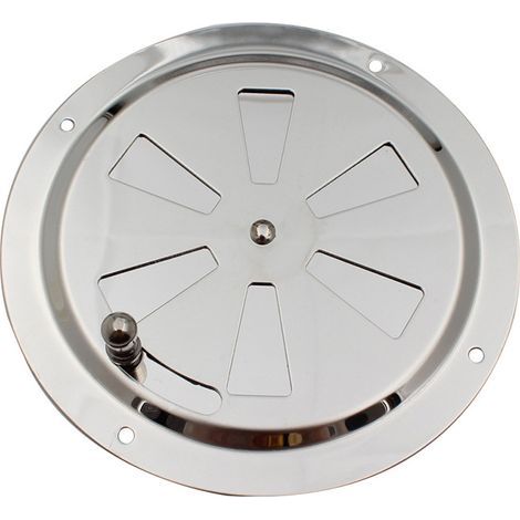 Plaque de ventilation marine en acier inoxydable, ventilateur rond de 120mm, plaque de ventilation à pointes, plaque de ventilateur (1/5)