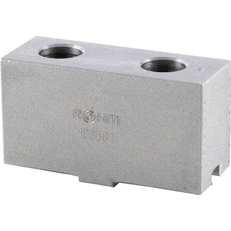 Röhm Morsa a 4 ganasce non scalinate AB, misura 200, norma DIN 6350, non temprata - 108584