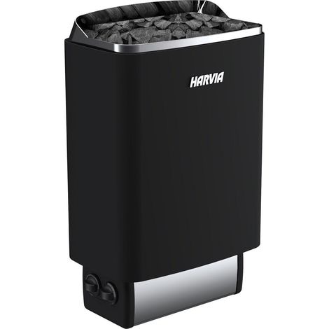 Harvia SteelTop M90 estufa sauna eléctrica negra 9 kW