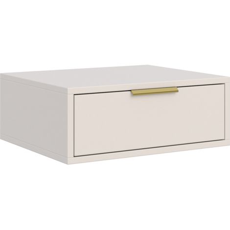 Selsey Vena – Hängender Nachttisch mit Schublade, kaschmir, 50 cm (1/5)