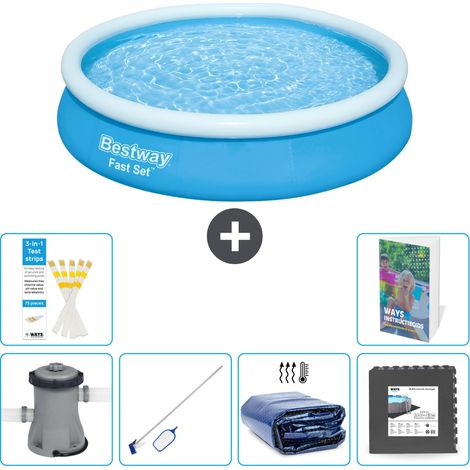 Bestway Bestway Fast Set Ronde - 366x76 cm - 7-pièces S217 (1/5)