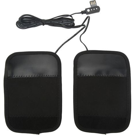 Poignée chauffante moto USB 5V 15W, gants de poignée chauffants, contrôle 3 vitesses, diamètre 22-32mm pour quad ATV (1/5)