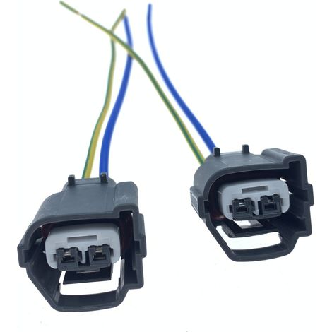 Part number 7283-7020-10 applies to Toyota front fog light connectors, Chevrolet and Baojun front fog lights, and front bumper lights. (1/5)