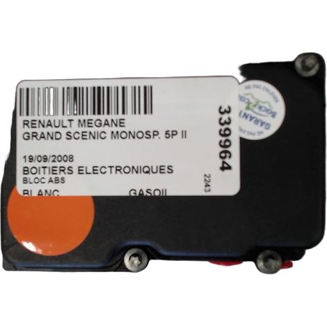 [PRODUIT D'OCCASION] Unite Hydraulique Abs RENAULT Grand Scenic Monosp. II Phase 2 Long 2006-2009 ♻️ Ref Oe. 7701067590 - Garantie à vie (1/2)