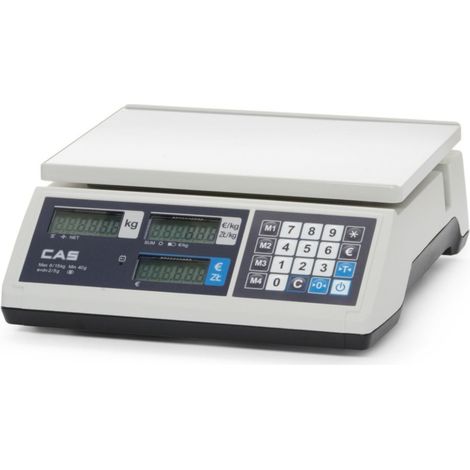 Bilancia professionale con omologazione fino a 15 kg, dimensioni 290x209 mm. (1/5)