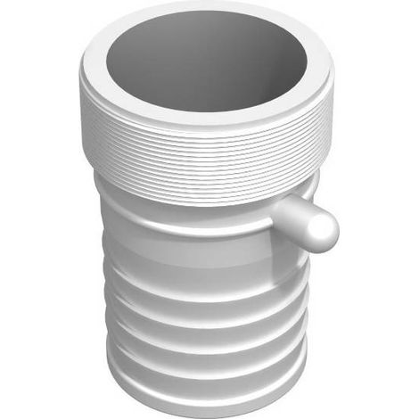 Raccord cranté male 4''  BSP - male cannelé droit 101.5mm