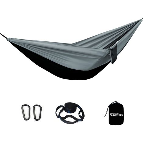 Hamac d extérieur simple double en toile de parachute en (1/5)