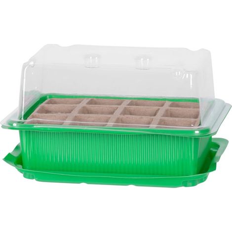 Minigewächshaus Strend Pro, Set, 4-teilig, 20,5x15x6 cm