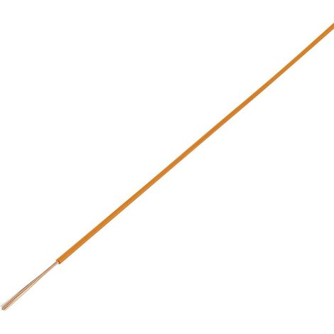 TRU COMPONENTS 1568696 Câble pour l'automobile FLRY-B 1 x 1.50 mm² orange 50 m