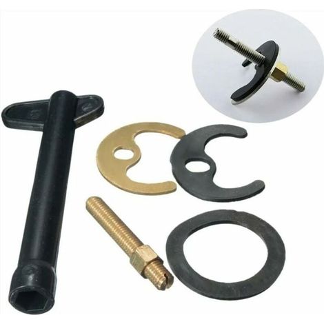 Kit de fixation de rechange pour robinet mitigeur monobloc et lavabo (1/4)