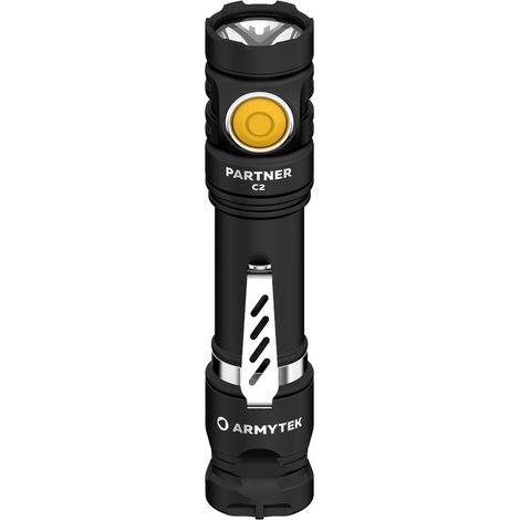 Torcia LED 1020 lm Partner C2 Magnet USB Warm - ARMYTEK F07802W (1/4)