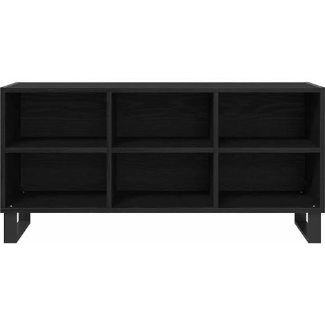 Maison Exclusive - Meuble TV Chêne noir 103,5 x 30 x 50 cm Bois d'ingénierie