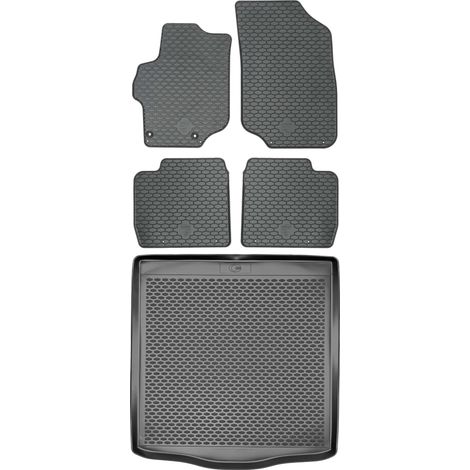 Coffre DOMA 290053 + Tapis de sol DOMA 219284 - Peugeot 301 Berline à partir de 2012, repose-pieds côté conducteur - INSTALLÉS (1/5)
