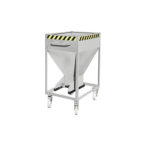 Bauer  Contenitore silo  a forma di imbuto  con rotelle 
