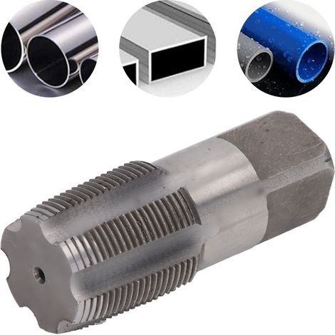 Les tarauds pour filetage NPT 1-1/4'' sont des outils de réparation de filetage pour la tuyauterie de précision, idéaux pour les projets de plomberie à faire soi-même. Ils sont fournis avec un coffret (1/5)