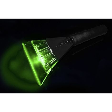 APA Eiskratzer mit LED Leuchte Softgriff Eisschaber Scheiben Eis Kratzer Schaber (1/3)