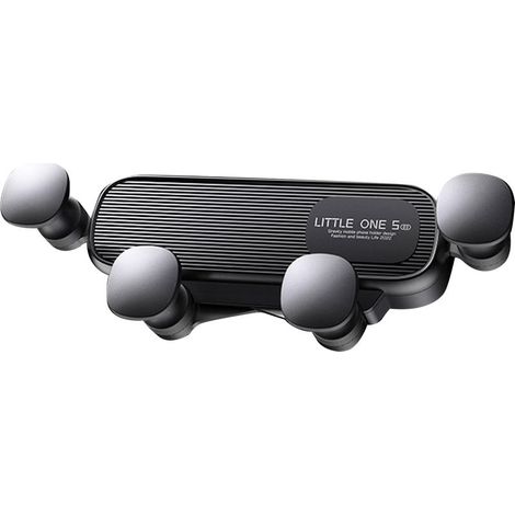Support universel pour téléphone de voiture, lien par gravité, Clip de ventilation Automobile, Type de crochet à vis cellulaire (1/5)